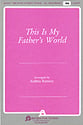 This Is My Fathers World SSAA choral sheet music cover